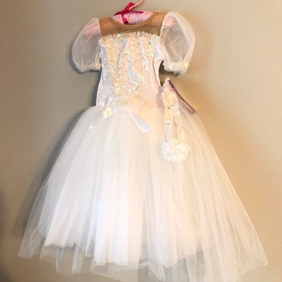 White Junior Bride 👰 Gown - Picture 1 of 8